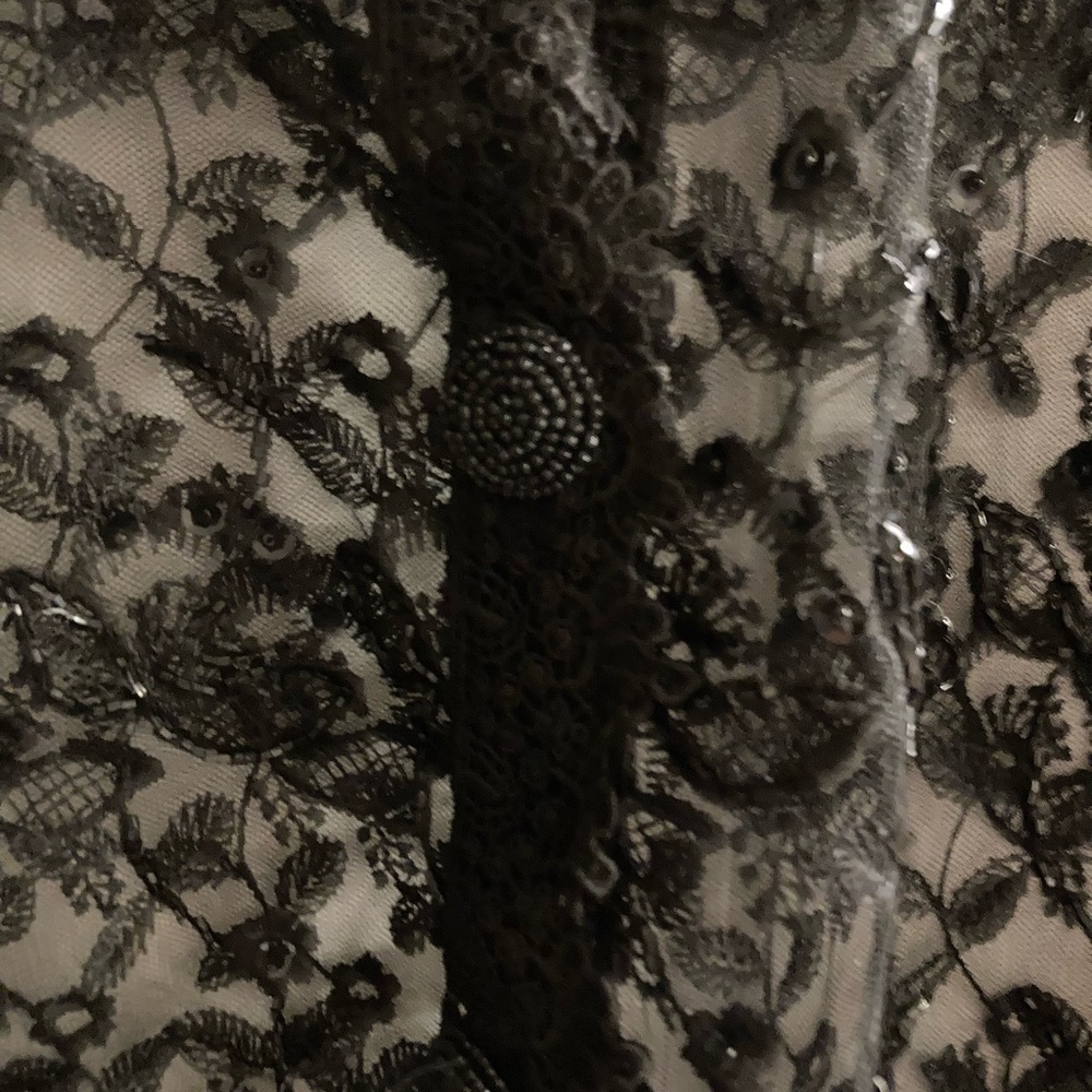 Source Unknown Black Lace Blazer - image 3